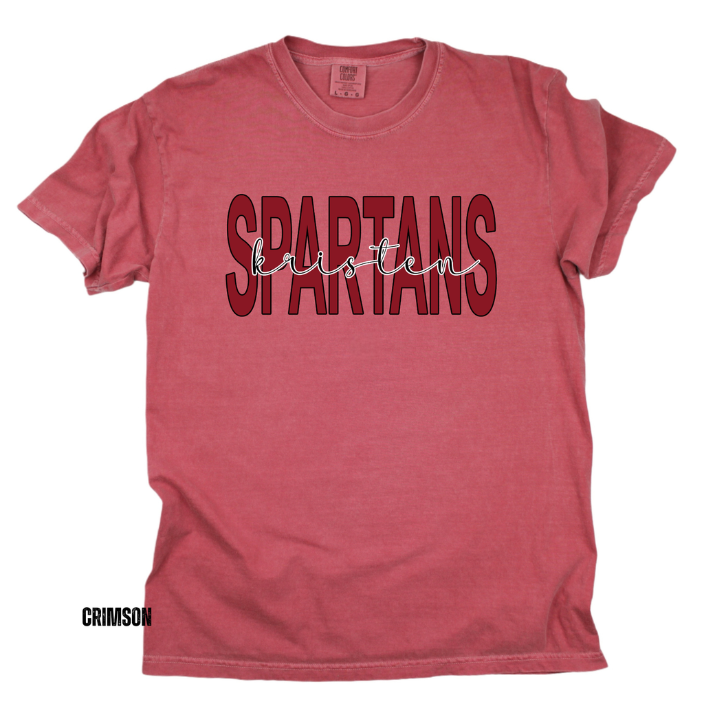 Spartans Personalized Spirit T-Shirt