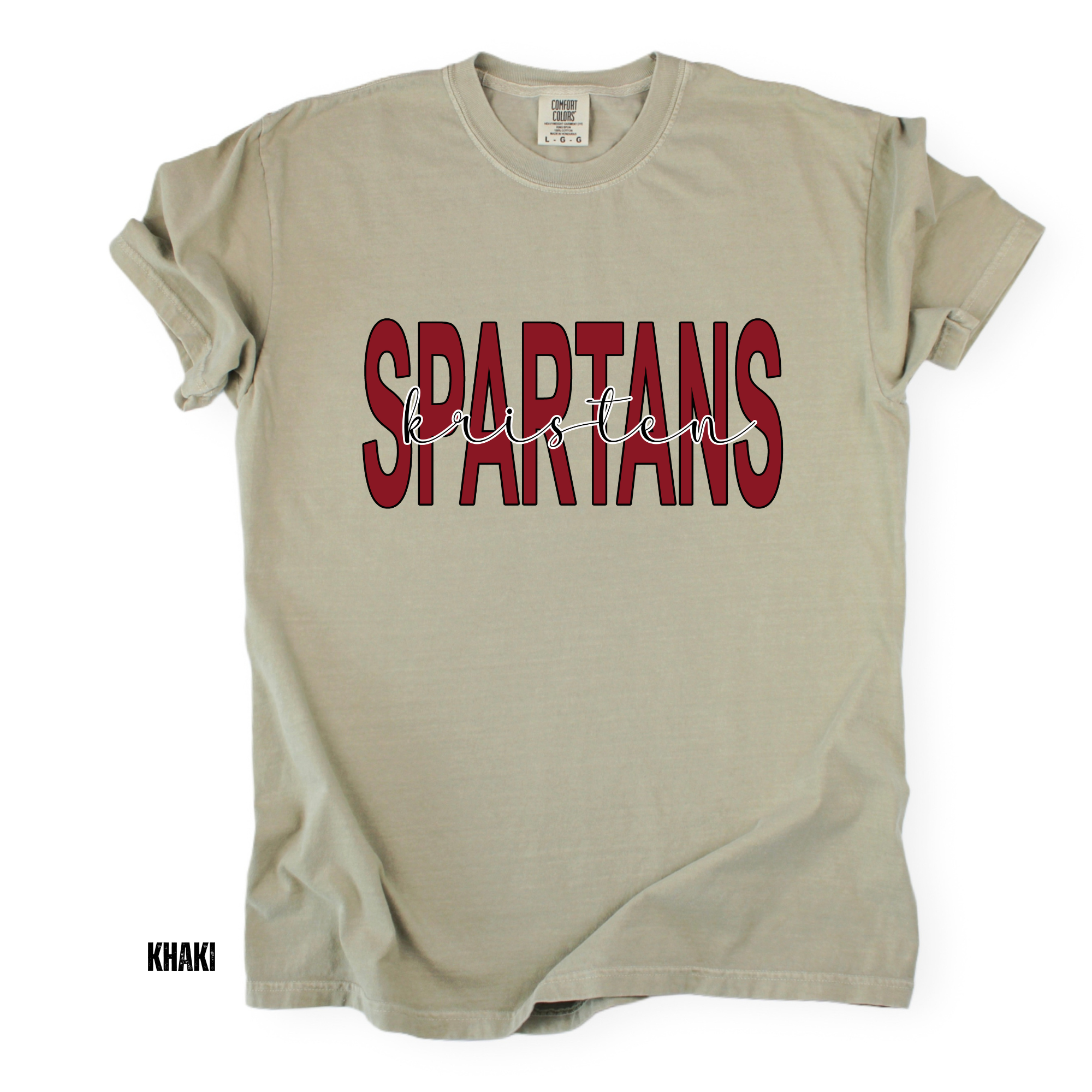 Spartans Personalized Spirit T-Shirt