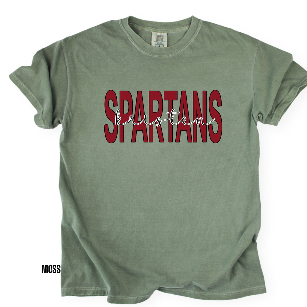 Spartans Personalized Spirit T-Shirt