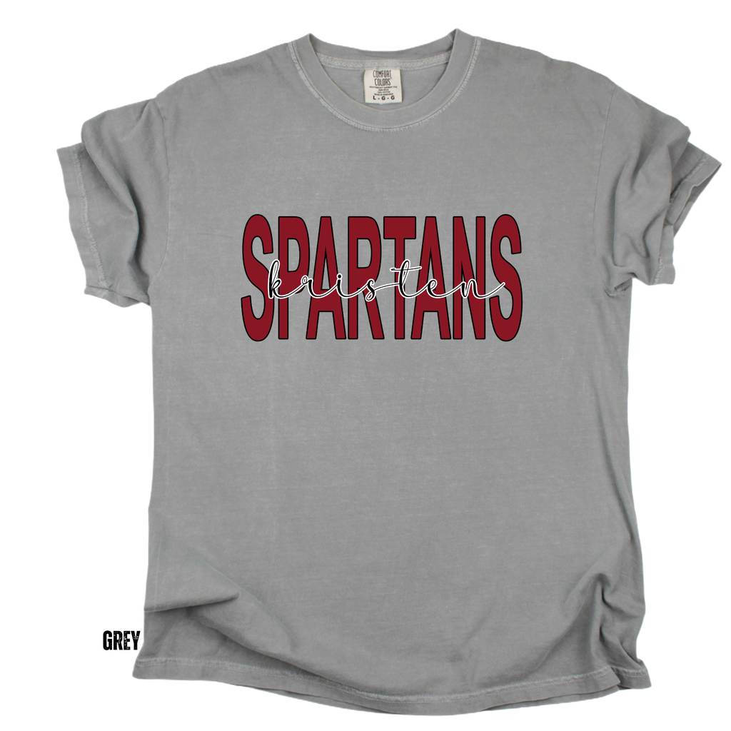 Spartans Personalized Spirit T-Shirt